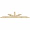 Ekena Millwork Saratoga Rough Sawn Timber Gable Bracket, Douglas Fir, 108"W x 31 1/2"H x 2"D x 6"F, 7/12 Pitch GBW108X31X0206SAR00RDF - alternate 5